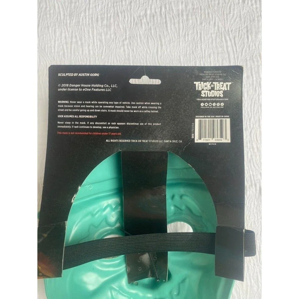 Haunt Witch Vacuform Mask Trick or Treat Studios Horror 2018 Eli Roth Haunted